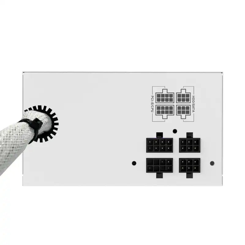 Fuente De Poder GAMEMAX 800W VP-800-RGB-M 80+ Bronce Semi-Modular Blanco