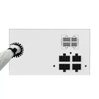 Fuente De Poder GAMEMAX 800W VP-800-RGB-M 80+ Bronce Semi-Modular Blanco