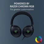 Audífono Gaming con Micrófono Razer Kraken V4 X (USB/USB-C) Negro