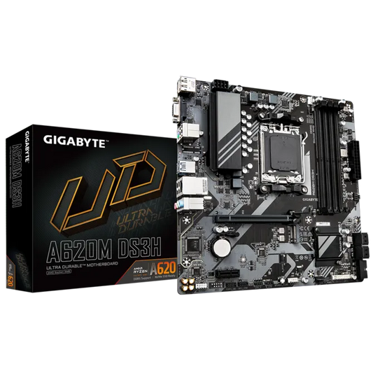 Tarjeta Madre Gigabyte A620M DS3H AMD Am5 Ddr5 MATX