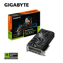 Tarjeta de Video Gigabyte NVIDIA RTX 5060Ti WindForce OC 8GB GDDR7