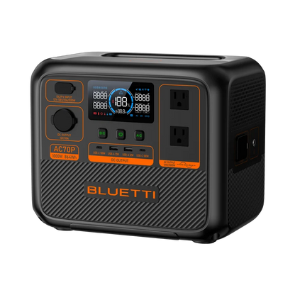 Estación de Poder BLUETTI AC70P - 1000 W 864 Wh