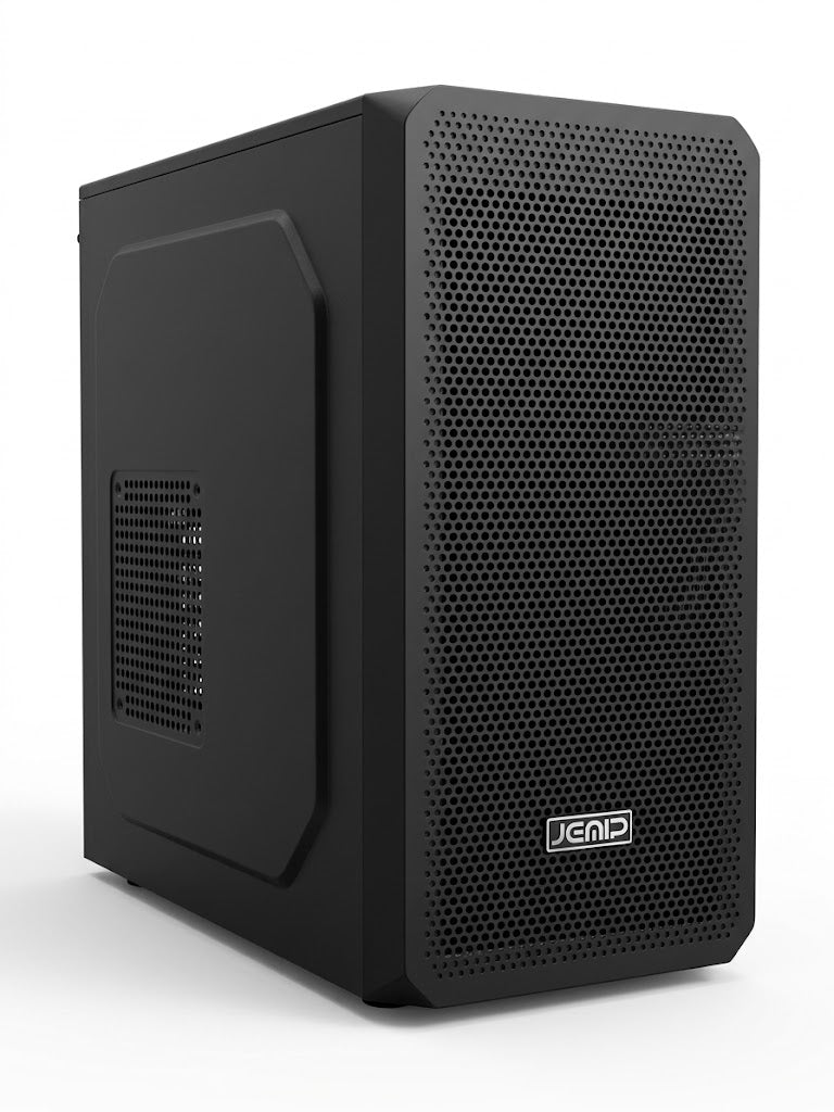 Case Jemip Pro Mesh MATX con  Fuente de Poder 600W