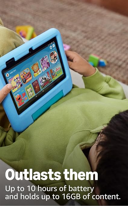 Tablet Fire 7 Kids 7" Pulgadas 16GB (Expandible) Color Rojo