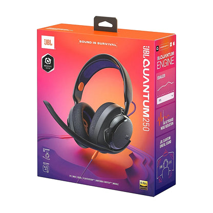 Audífono Gaming con Micrófono JBL Quantum 250 3.5MM Negro