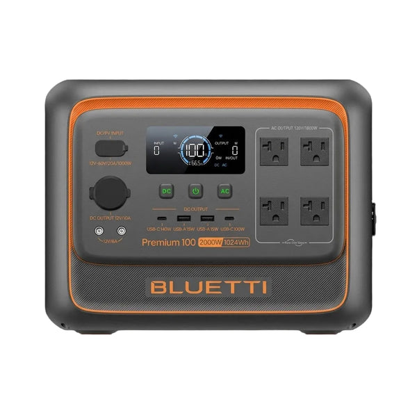Estación de Poder BLUETTI Premium 100 V2 - 2000 W 1024 Wh