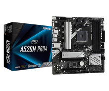Tarjeta Madre ASRock A520M PRO 4 M-ATX Socket AM4 DDR4