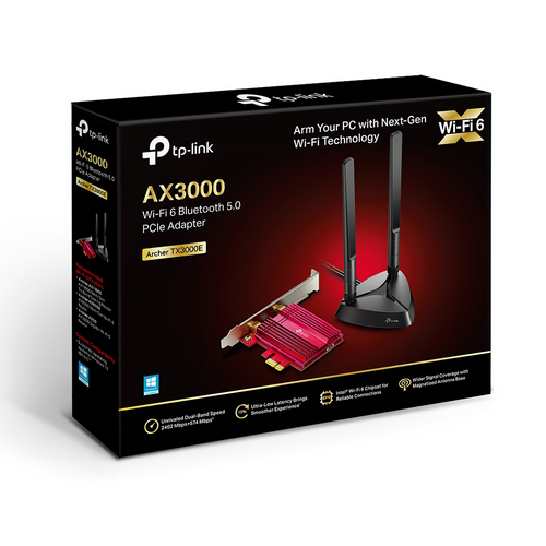 Adaptador Pcie Ax3000 Wi-fi 6 Bluetooth 5.3 Tp-link