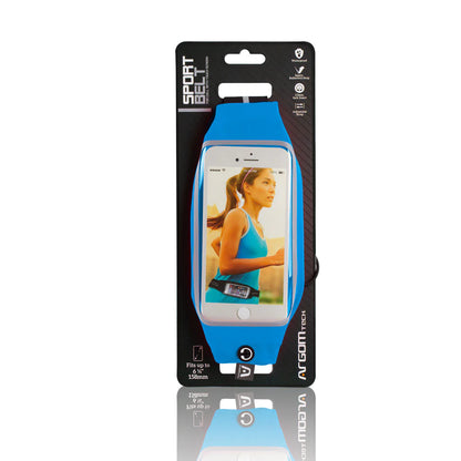 Cinturón Deportivo Táctil Para Celulares Azul Argomtech (+IVA)