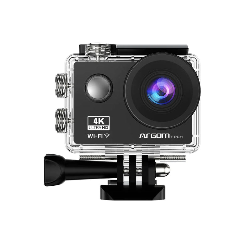 Camara ArgomTech 4k 16mp Wifi Con Control y Accesorios tipo GoPro