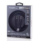 Cable Tipo C A Tipo C 100w Nylon Trenzado 1.8mts Argomtech (+IVA)