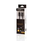 Cable Tipo C A C Negro 1,8m Usb 3.1 Carga Rápida Argom Tech (+IVA)