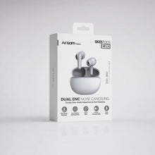 Audífonos Inalámbrico Bluetooth Argomtech SkeiPod Enc E20 Blanco (+IVA)