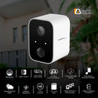Cámara Seguridad Convoy 90 Wifi 1080p Con Bateria Argomtech IP65 (+IVA)
