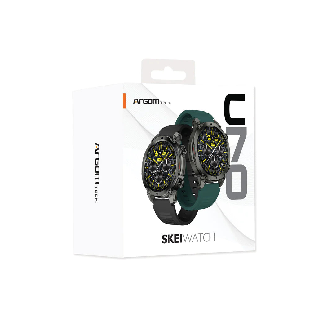 Reloj Inteligente Skeiwatch C70 Argomtech Negro (+IVA)