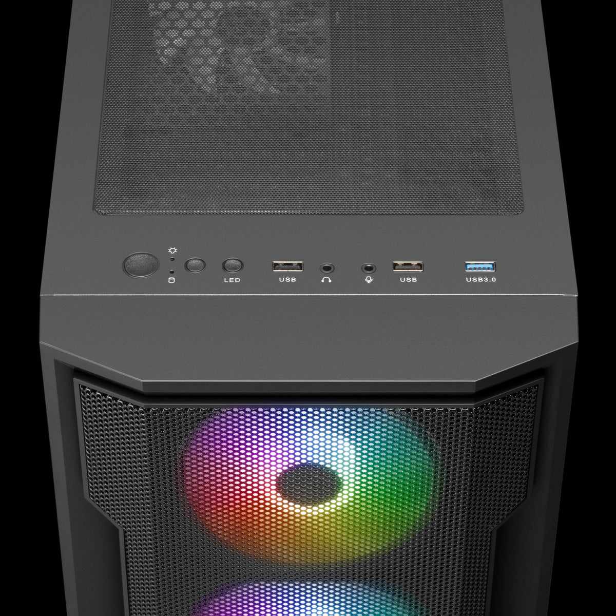 Case ATX Gaming Gamdias Athena M6 Lite ARGB