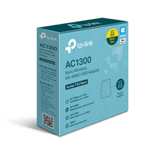 Adaptador Inalambrico T3u Nano Usb Banda Dual Ac1300 (+IVA)