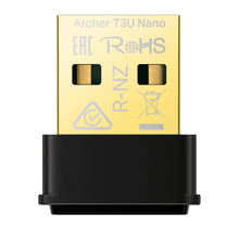 Adaptador Inalambrico T3u Nano Usb Banda Dual Ac1300 (+IVA)
