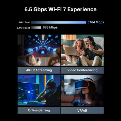 Router WiFi 7 BE6500 TP-Link Archer BE400 6,5Gbps