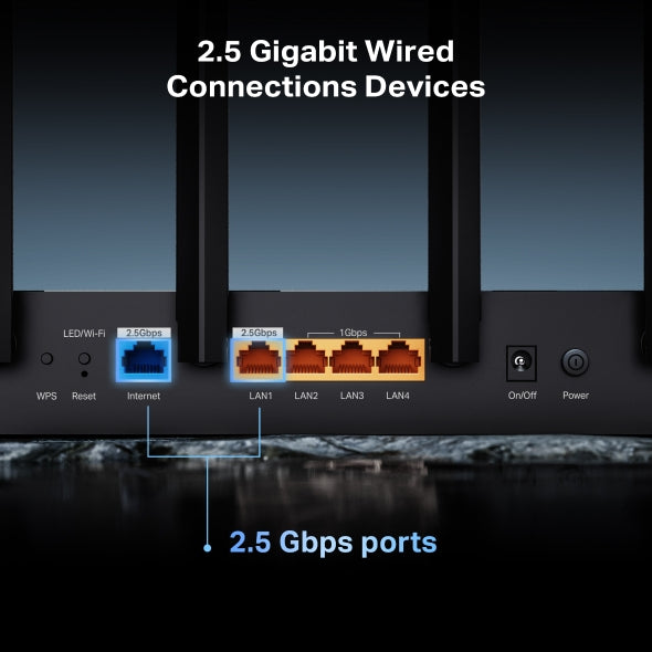 Router WiFi 7 BE6500 TP-Link Archer BE400 6,5Gbps