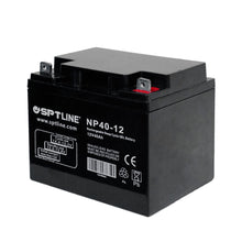 Batería Pila 12v 40ah Recargable Sptline Ups Paneles Solares (+IVA)