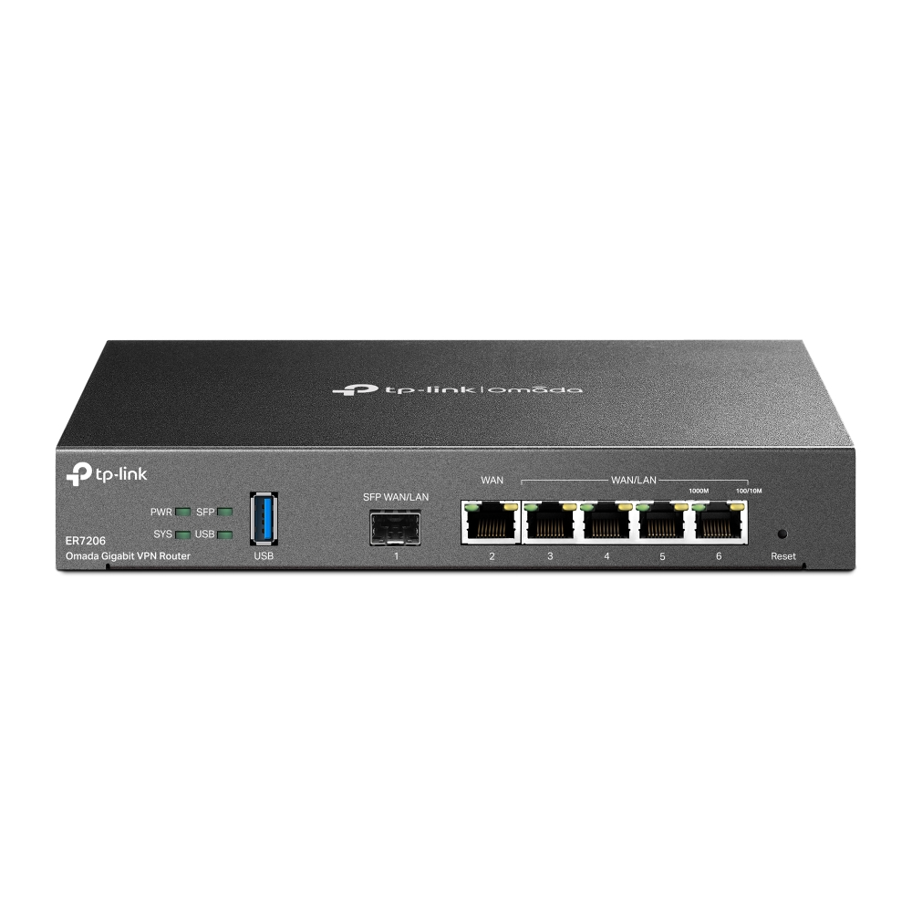 Balanceador De Carga Router Vpn Gigabit Omada Er7206 Tp-link (+IVA)