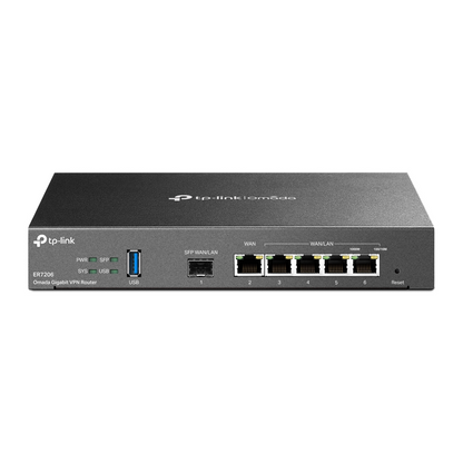 Balanceador De Carga Router Vpn Gigabit Omada Er7206 Tp-link (+IVA)