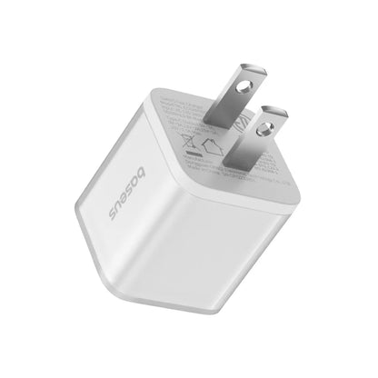 Cargador de Pared Baseus GaN5S Carga Rápida 1C 30W US Blanco