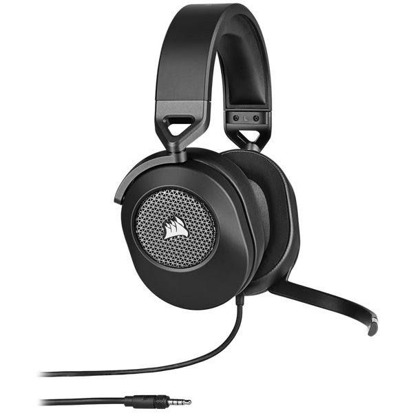 Audífono con Micrófono Corsair Gaming HS65 Surround 3.5mm con Adapt. USB Negro
