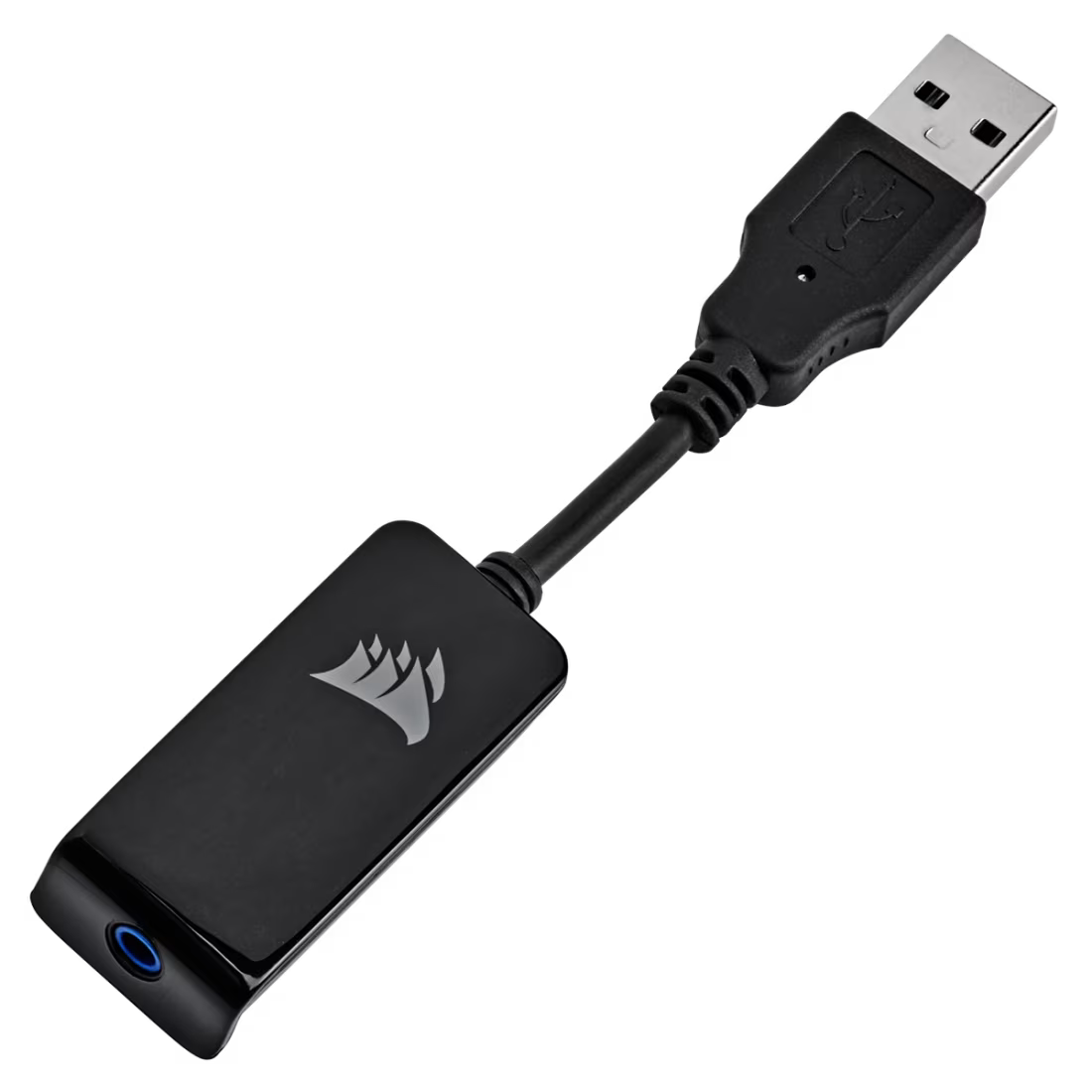 Audífono con Micrófono Corsair Gaming HS65 Surround 3.5mm con Adapt. USB Negro