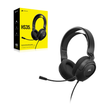 Audifono con Microfono Corsair Gaming Hs35 Stereo 3.5mm Azul