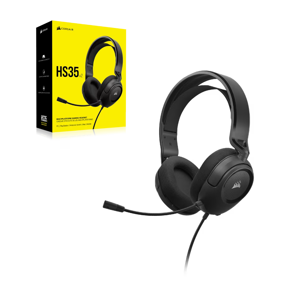 Audifono con Microfono Corsair Gaming HS35 Stereo 3.5mm Azul