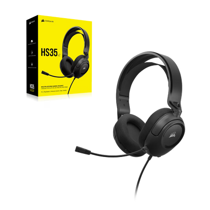 Audifono con Microfono Corsair Gaming Hs35 Stereo 3.5mm Azul