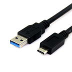 Cable Tipo C 3.0 1m Negro Argomtech Carga Rapida (+IVA)