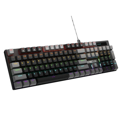 Combo Teclado Mecánico y Mouse Gaming GAMDIAS Hermes E6 ELITE (3600DPI)