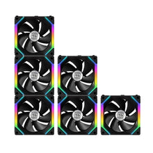 Fan Cooler Kit 3 En 1 LIAN LI UNI FAN SL (Con Pantalla LCD 120x3) ARGB Negro