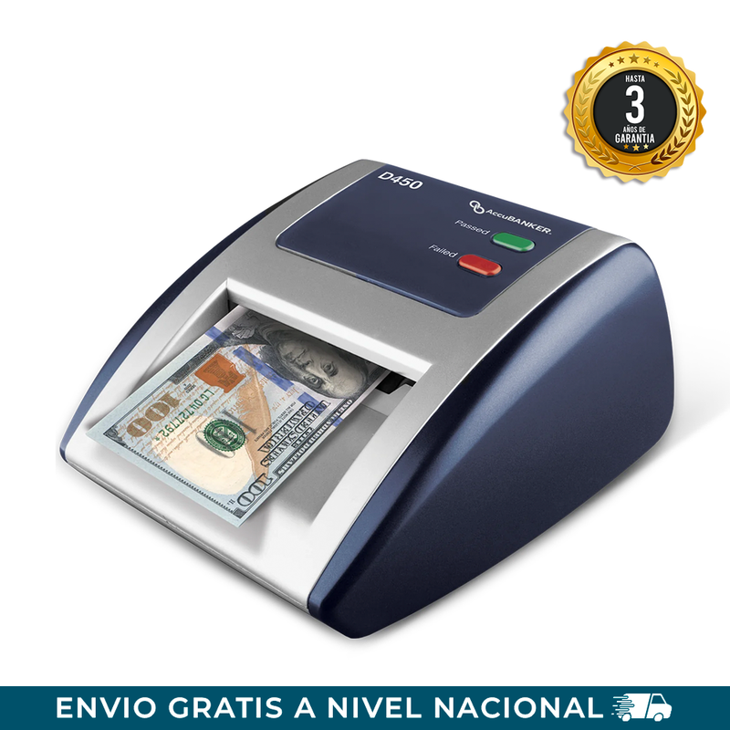 Detector De Dolares Falsos Accubanker D450