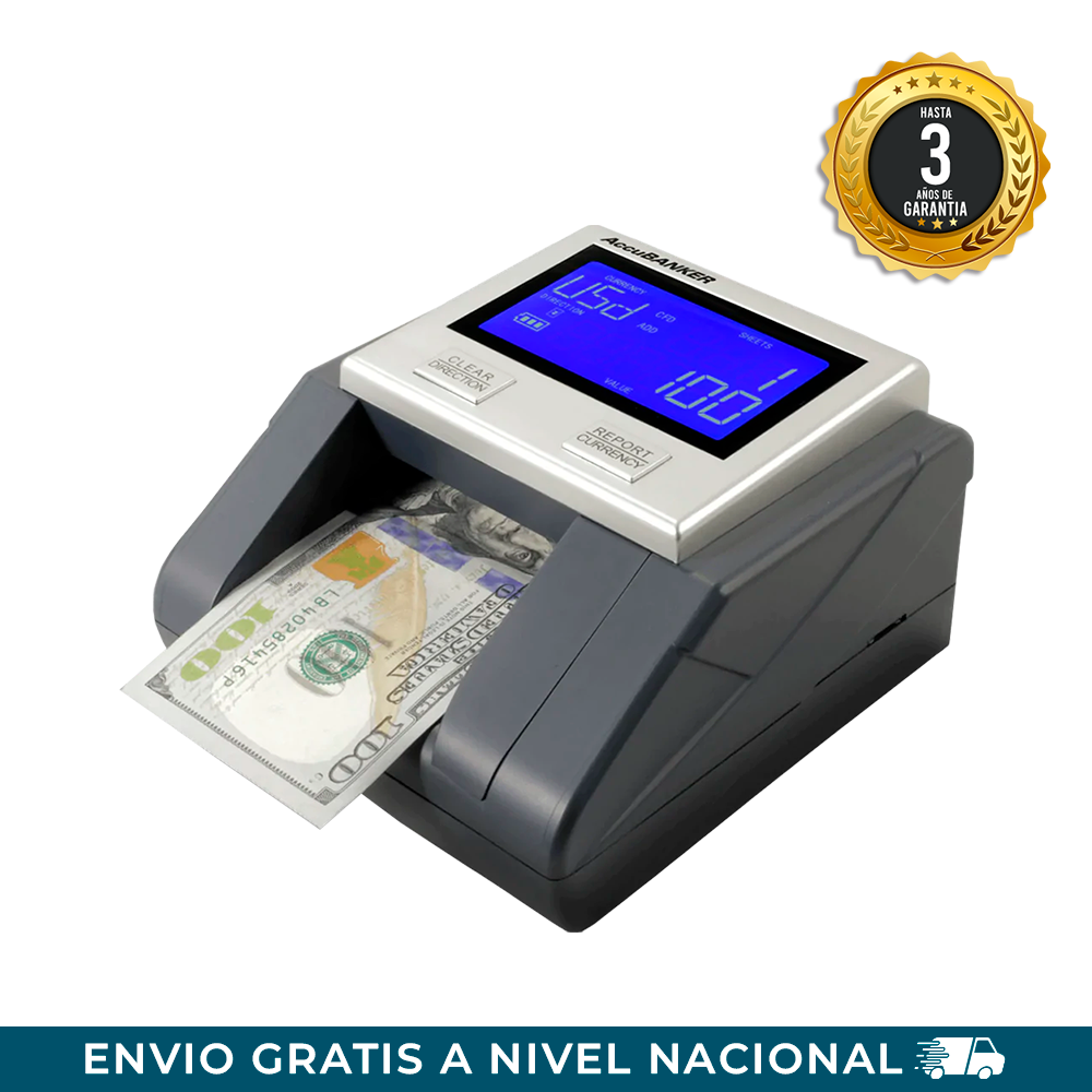 Detectora Multimoneda Portátil Accubanker D585