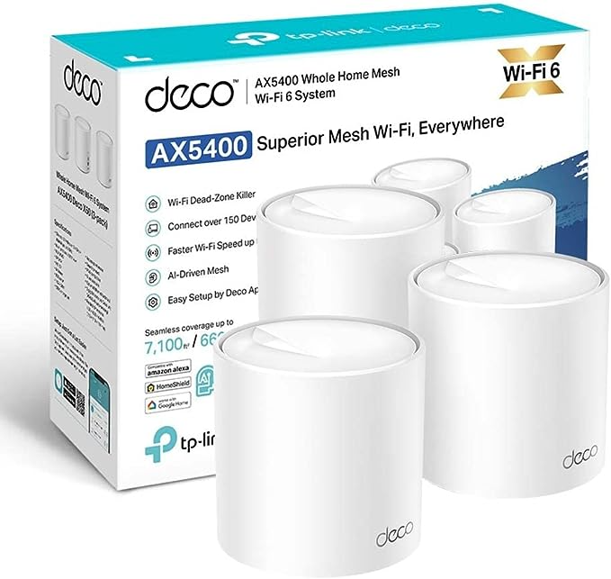 Router Deco X60 Tp-link Pack De 3und Ax5400 Wifi 6