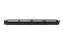 Patch Panel 24 Puertos Cat6 Rackeable Netlinks con soporte para cables (+IVA)