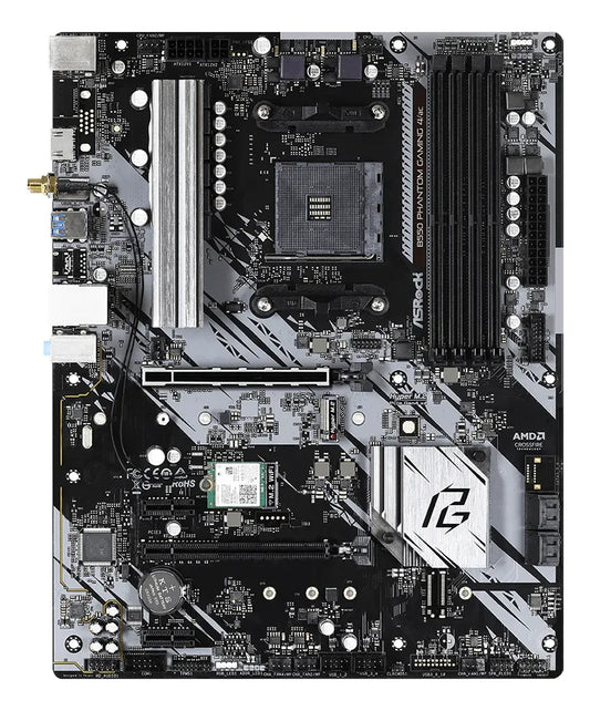 Tarjeta Madre Asrock B550m Phantom Gaming 4 Ac Wifi Am4