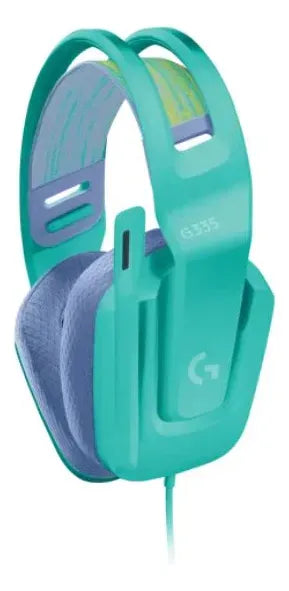 Audifono Con Microfono Logitech Gaming G335 3.5mm Menta