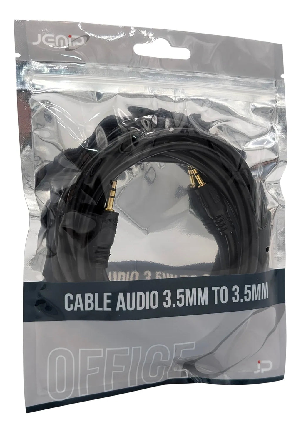 Cable Auxiliar 3.5mm Macho Macho 3 Metros Jemip (+IVA)