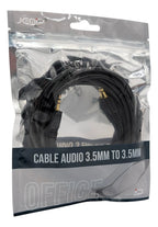 Cable Auxiliar 3.5mm Macho Macho 3 Metros Jemip (+IVA)