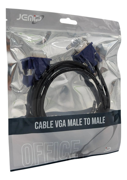 Cable Jemip Vga Macho A Vga Macho 1.5mt (+IVA)