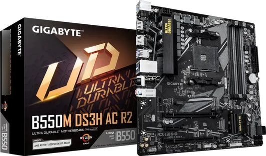 Tarjeta Madre Gigabyte B550m Ds3h Ac R2 Socket Am4 Wifi Ddr4