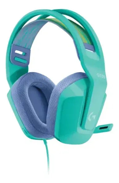 Audifono Con Microfono Logitech Gaming G335 3.5mm Menta