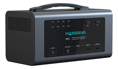Estación De Poder Marsriva Mp3 300w 12000mah (+IVA)