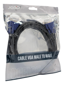 Cable Jemip Vga Macho A Vga Macho 3mt (+IVA)