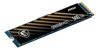 Disco Duro Solido M.2 Nvme 500gb Msi Spatium M371 Pcie 3.0